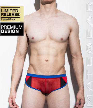 Sexy Men's Loungewear Extremely Sexy Mini Shorts - Ki Nam VII (Mesh Series) - MATEGEAR - Sexy Men's Swimwear, Underwear, Sportswear and Loungewear